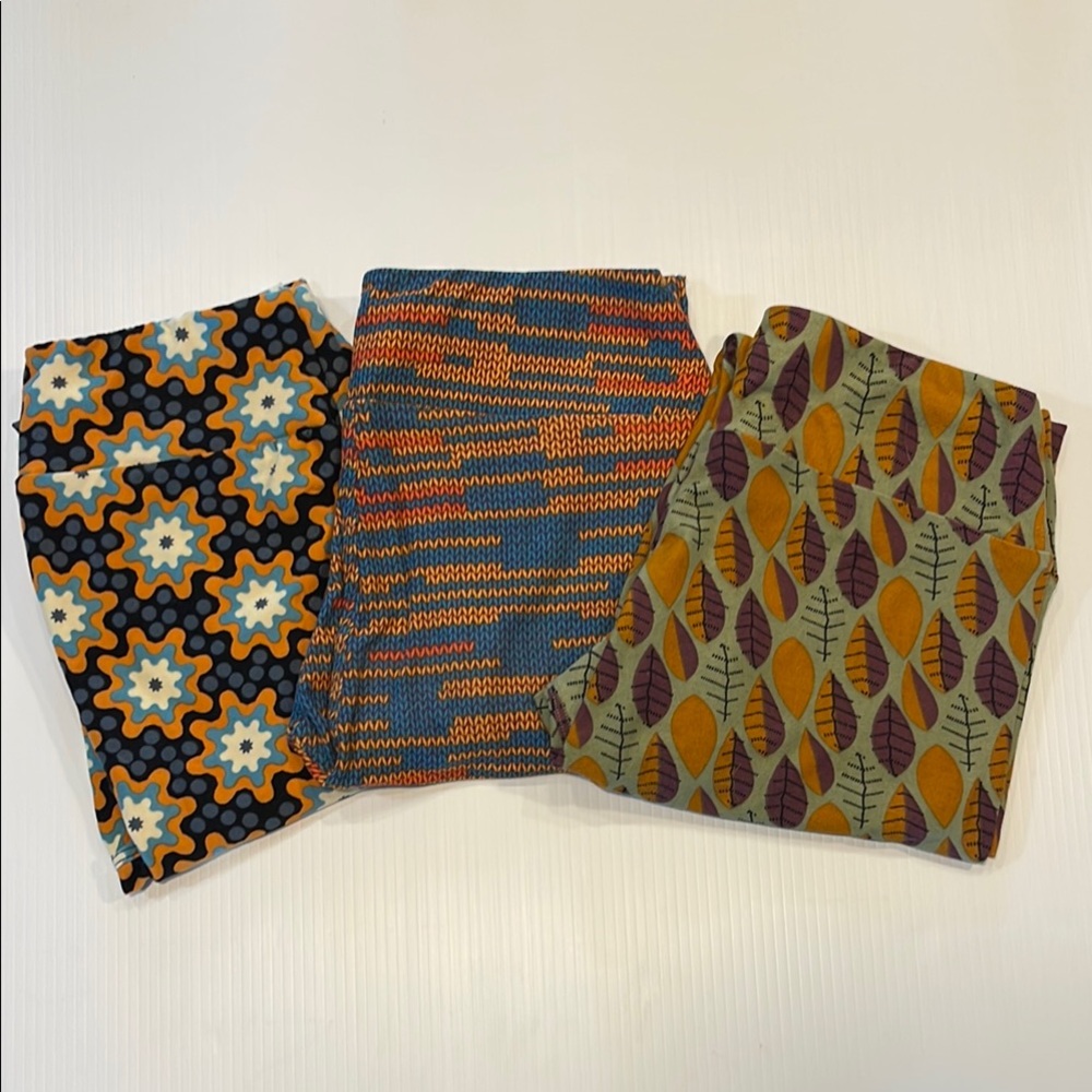 Fall Color Palette Women’s OS LuLaRoe Leggings